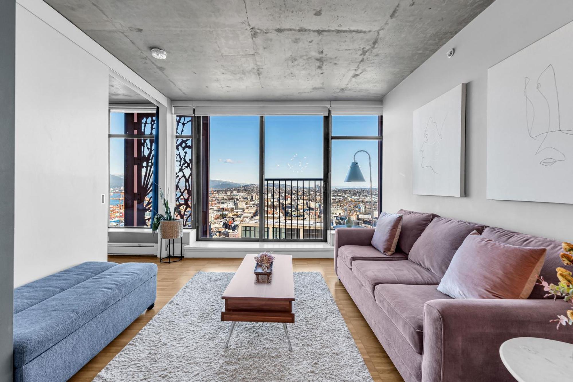 Water Views, 40Th Floor Sub-Penthouse! Entire Condo In The Heart Of Vancouver City Centre Экстерьер фото