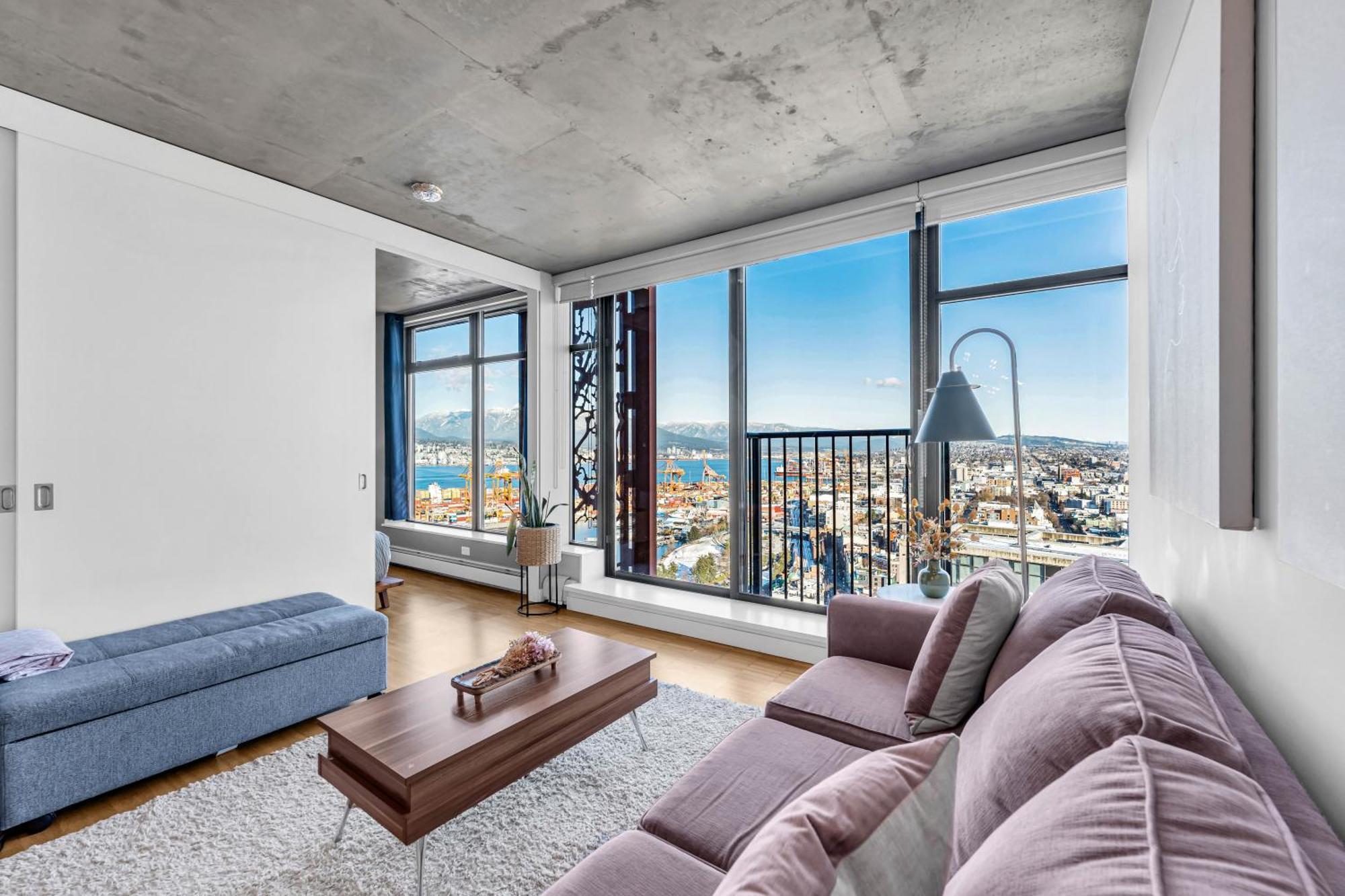 Water Views, 40Th Floor Sub-Penthouse! Entire Condo In The Heart Of Vancouver City Centre Экстерьер фото